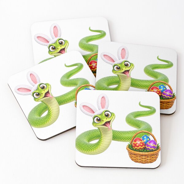 Item preview, Playful Eastern Green Mamba Easter designed and sold by Sillytoe.