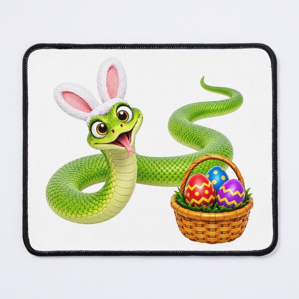 Item preview, Playful Eastern Green Mamba Easter designed and sold by Sillytoe.