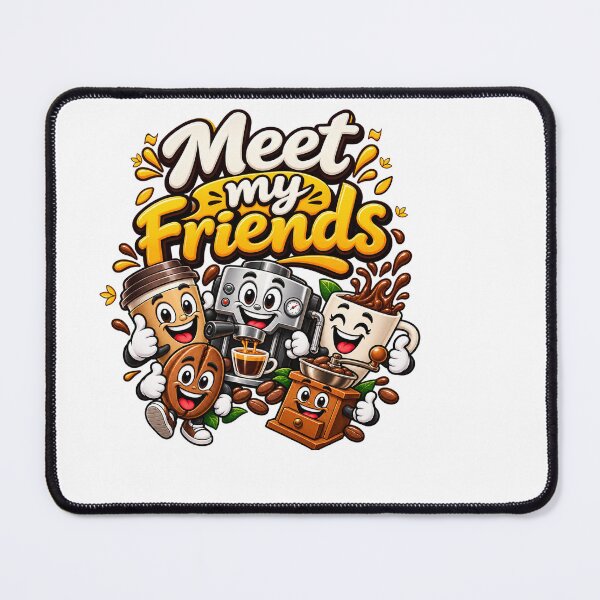 Item preview, Cute Coffee Cartoon Characters designed and sold by Mark-MF.