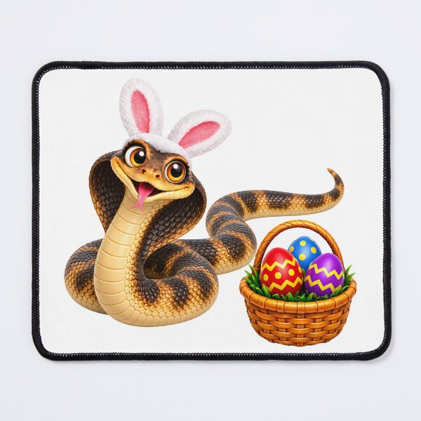 Item preview, Cheerful Egyptian Cobra Easter designed and sold by Sillytoe.