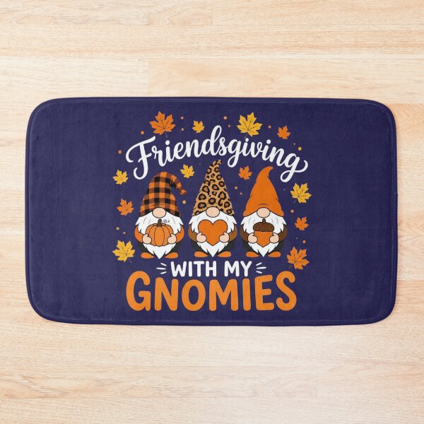 Item preview, Friendsgiving With My Gnomies – Funny Fall Gnome Thanksgiving designed and sold by FestivityFinds.