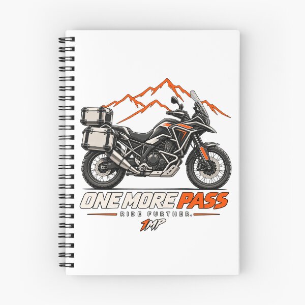 Item preview, Ride Further – Adventure Motorcycle Touring Design designed and sold by One More Pass.