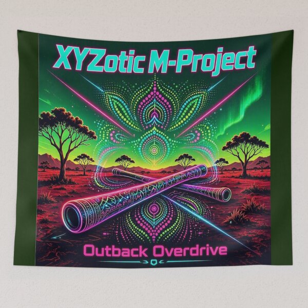 Item preview, XYZotic M-Project - Outback Overdrive (Official Single Track Cover Art) designed and sold by Hot4Shirt.