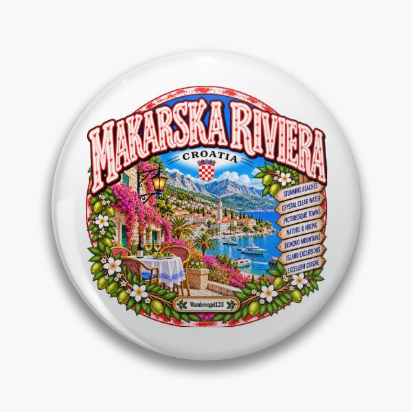 Artikelvorschau, Makarska Riviera Kroatien – Adriaküste Biokovo & Mittelmeer entworfen und verkauft von Wandervogel123.