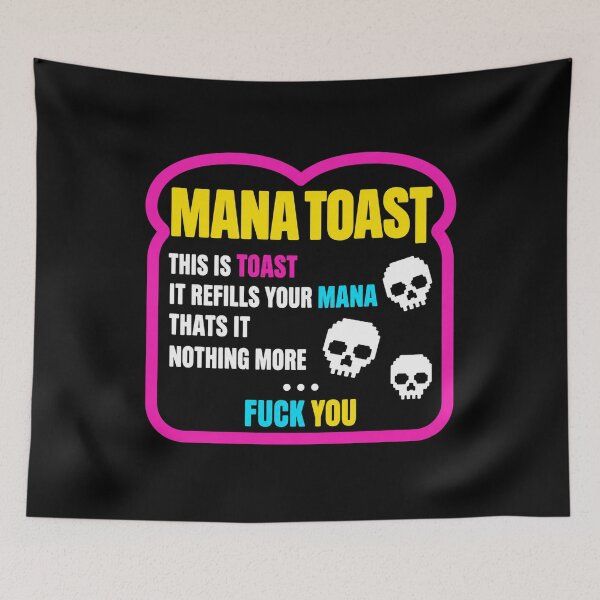 Item preview, Dungeon Crawler Carl Refill Mana Toast  designed and sold by Revoleos.