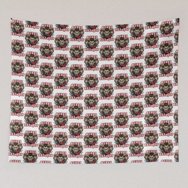 Item preview, Merry Krampus Festive Holiday Design with Mythical Christmas Creature designed and sold by LilMissMoody.