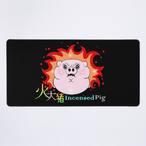 Item preview, Incensed Piggy(Pig)  designed and sold by Shirley cute art .