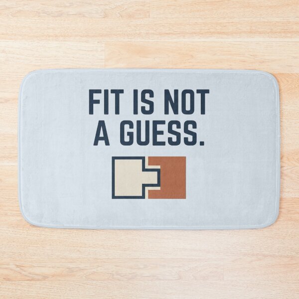 Item preview, Fit Is Not a Guess Mechanical Design Precision Engineering designed and sold by Amr Darwish Graphic designer.