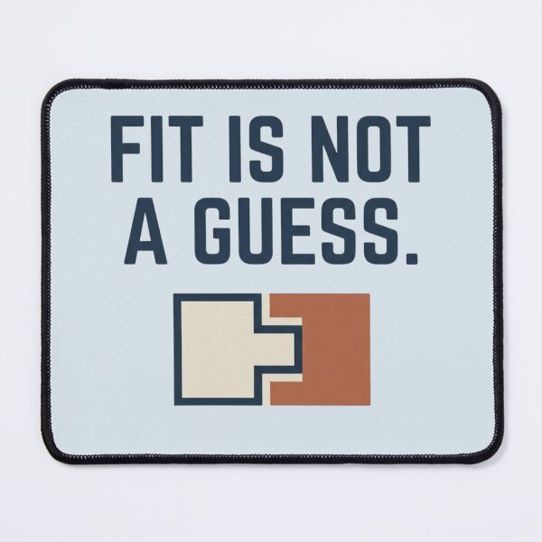 Item preview, Fit Is Not a Guess Mechanical Design Precision Engineering designed and sold by Amr Darwish Graphic designer.