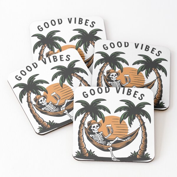 Item preview, Chilling Skeleton Hammock Summer Vibes designed and sold by the wellness script.
