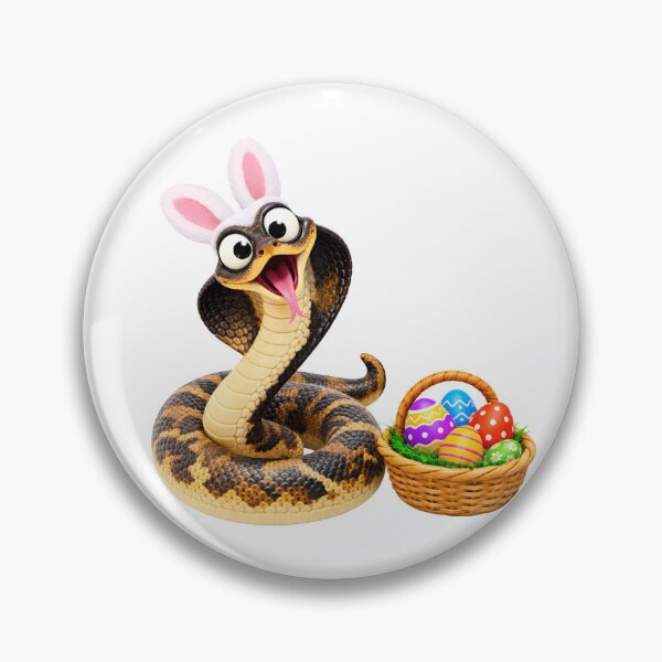 Artikelvorschau, Fröhliche Waldkobra Ostern entworfen und verkauft von Sillytoe.