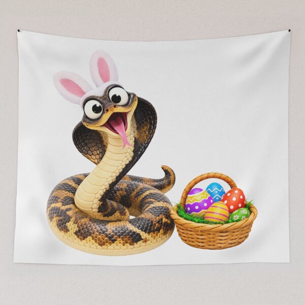 Item preview, Cheerful Forest Cobra Easter designed and sold by Sillytoe.