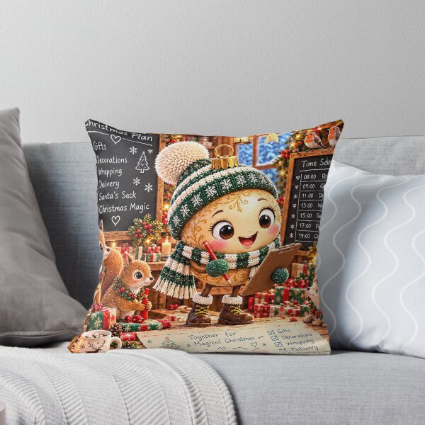 Item preview, Golden Christmas Bauble - The Christmas Plan designed and sold by DoreenGehrkeArt.