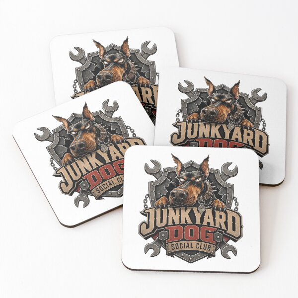Item preview, Junkyard Dog Social Club™ Tough Doberman Dog  Art designed and sold by Wilcox PhotoArt.