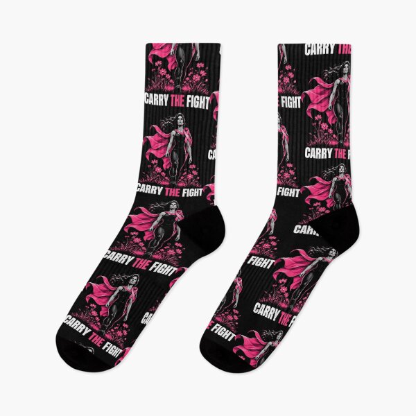 Item preview, Carry The Fight Breast Cancer Awareness Survivor Warrior designed and sold by FolkGraphics.