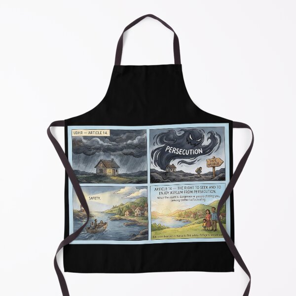Item preview, Right to asylum: From flight to safe arrival designed and sold by Mianku | Für das Leben.