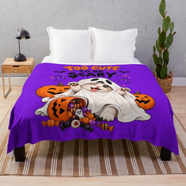 Item preview, Halloween too cute to be scary designed and sold by Edrien Design.