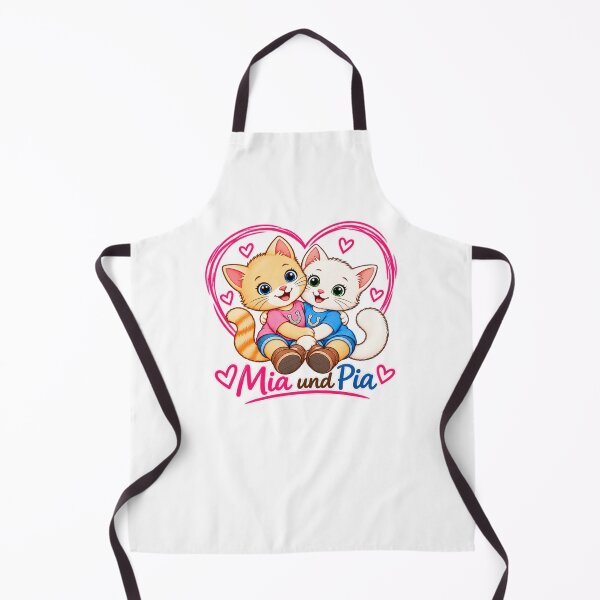 Item preview, HEART IN PINK No. 1 - From the book series "Mia and Pia - Coloring fun meets cat knowledge - Adventures to color, learn and marvel at". designed and sold by WasserSonneWind.