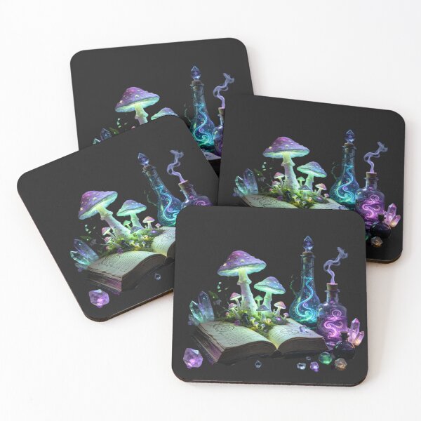Item preview, Dark Cottagecore Witchy Apothecary Mushrooms designed and sold by GodsMonsterss.