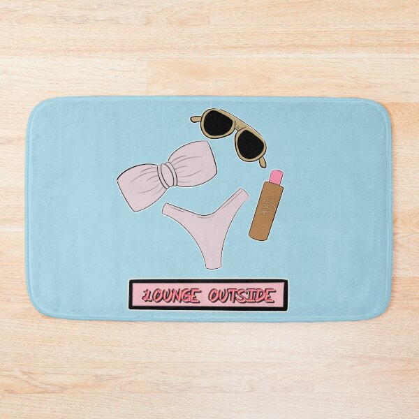 Item preview, Lounge Outside – Cute Bikini & Sunglasses Summer Illustration designed and sold by sososweett.