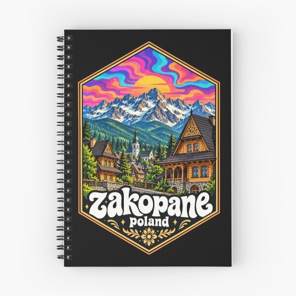 Item preview, Zakopane Poland Trippy Travel designed and sold by TomFrontierArt.