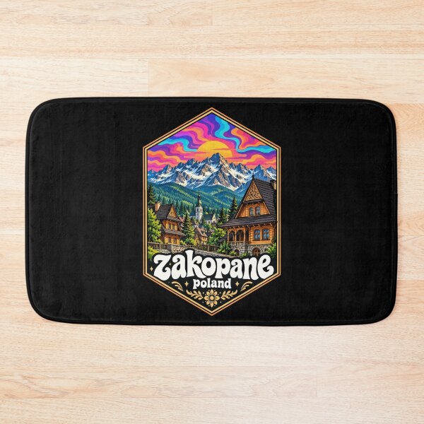 Item preview, Zakopane Poland Trippy Travel designed and sold by TomFrontierArt.