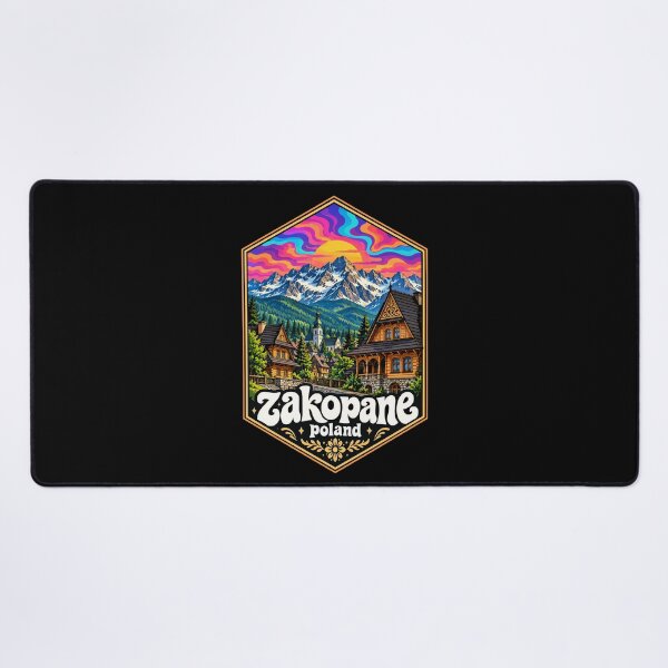 Item preview, Zakopane Poland Trippy Travel designed and sold by TomFrontierArt.