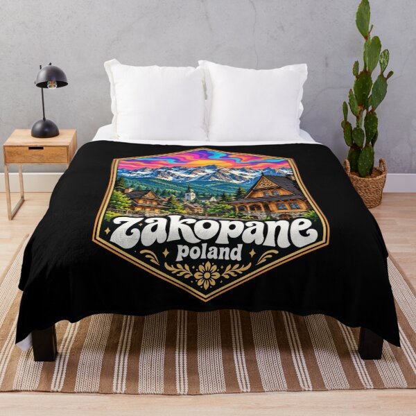 Item preview, Zakopane Poland Trippy Travel designed and sold by TomFrontierArt.