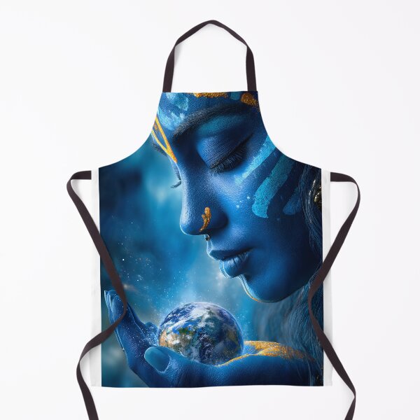 Item preview, Divine Embrace of Earth and Spirit in Blue Hues designed and sold by Artessie.