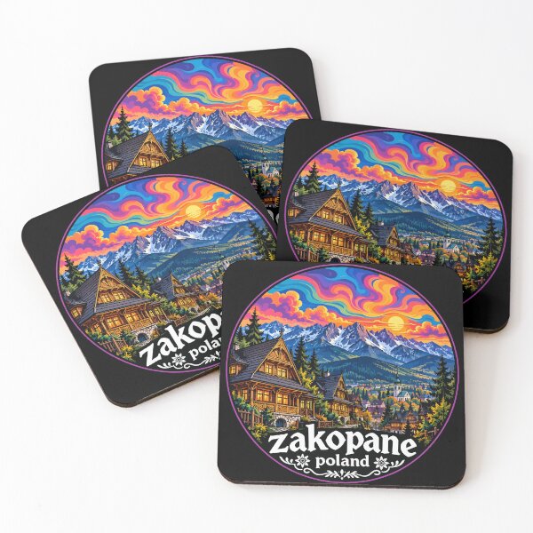 Artikelvorschau, Zakopane, Polen – Trippy Art entworfen und verkauft von TomFrontierArt.