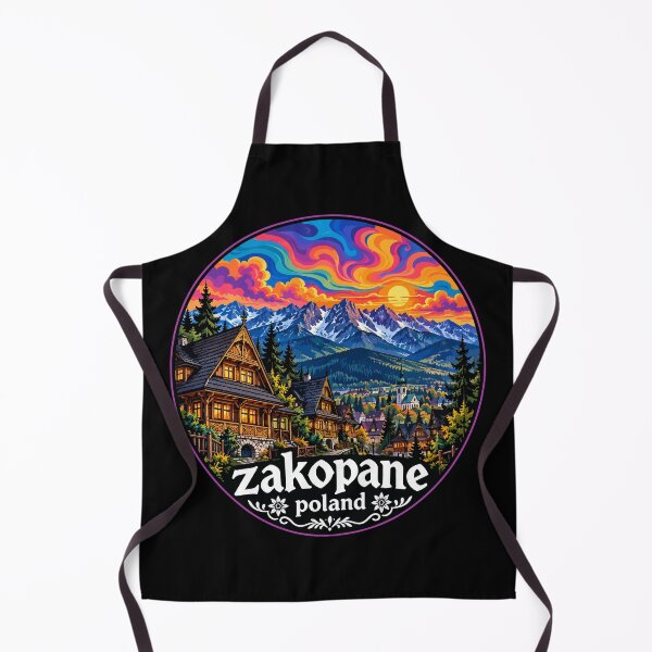 Item preview, Zakopane Poland Trippy Art designed and sold by TomFrontierArt.