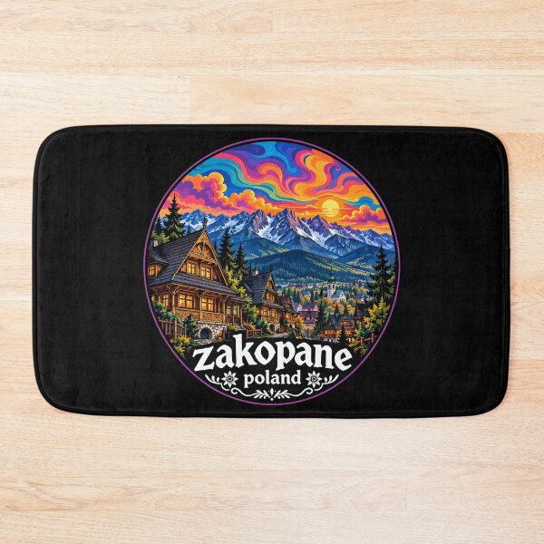Item preview, Zakopane Poland Trippy Art designed and sold by TomFrontierArt.
