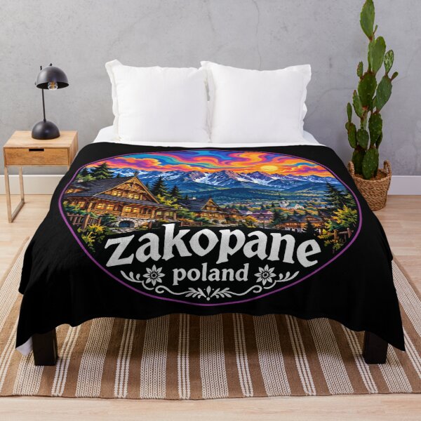 Item preview, Zakopane Poland Trippy Art designed and sold by TomFrontierArt.