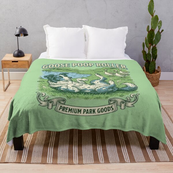Item preview, Goose Poop Roller Funny Gross Border Collie pet dog dad gift, dog mom kisses pet humor behavior tee, gag designed and sold by FurRealStudioCo.