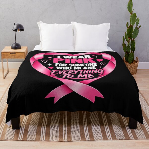 Item preview, I Wear Pink For Someone Who Means Everything To Me Breast Cancer Support Awareness designed and sold by FolkGraphics.