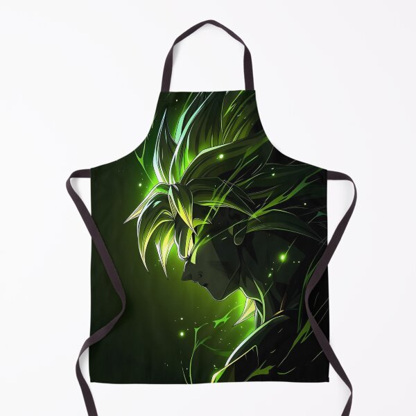 Item preview, Broly | Emerald Shadow Warrior – Neon Green Energy Dark Fantasy Anime Art designed and sold by Dyan4.