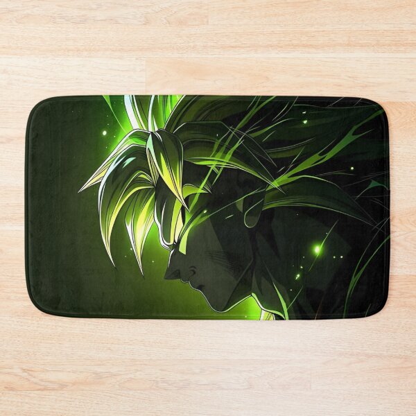 Item preview, Broly | Emerald Shadow Warrior – Neon Green Energy Dark Fantasy Anime Art designed and sold by Dyan4.