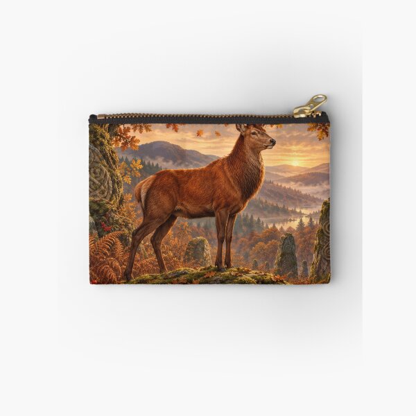 Item preview, The Sacred Celtic Stag – Autumn Forest & Ancient Pagan Magic designed and sold by thewandswant.