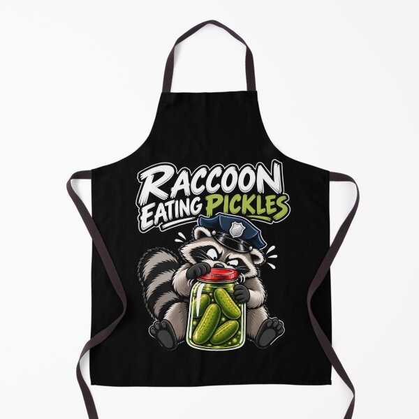 Item preview, Raccoon Eating Pickles Funny Pickle Lover designed and sold by Creative-Sanc.
