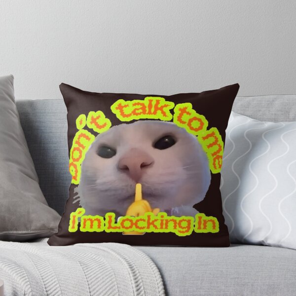 Item preview, "don't talk to me, I'm locking in" designed and sold by YOUNGnDREAM.