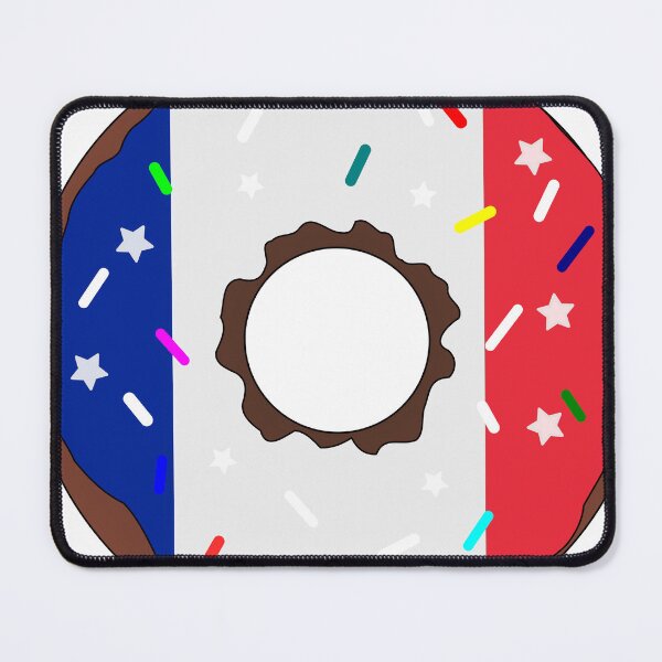 Item preview, France Flag Donut – Colorful Sprinkles Country Pride designed and sold by TheIconSmith.