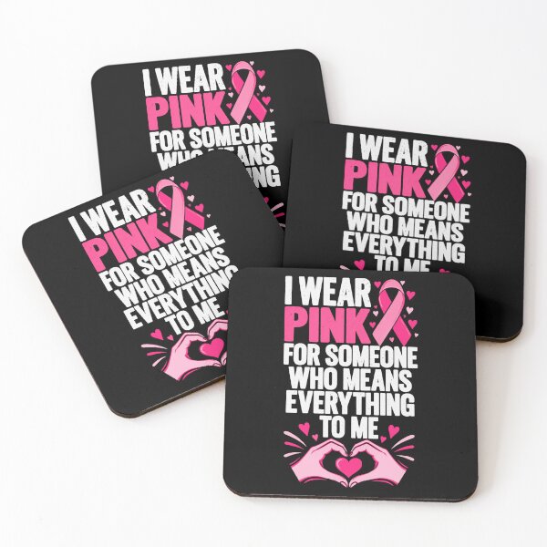 Item preview, I Wear Pink For Someone Who Means Everything To Me Breast Cancer Awareness Support designed and sold by FolkGraphics.