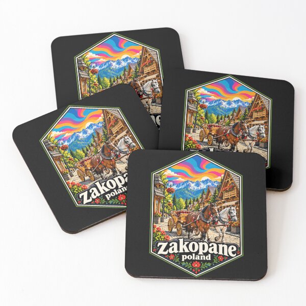 Artikelvorschau, Zakopane, Polen, Tatra-Gebirge, psychedelische Kunst entworfen und verkauft von TomFrontierArt.