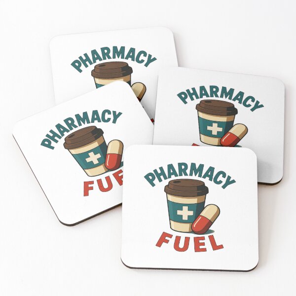Item preview, Pharmacy Fuel Minimalist Pharmacist Coffee Lover designed and sold by Créative touche .