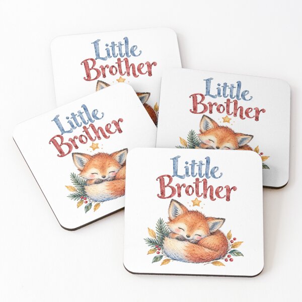 Item preview, Little Brother Watercolor Sleeping Fox designed and sold by Watercolorsart.