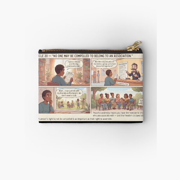Item preview, Freedom of choice: community without coercion designed and sold by Mianku | Für das Leben.