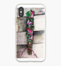 Smudge Stick Watercolor Rose, Eucalyptus and Sage iPhone Case
