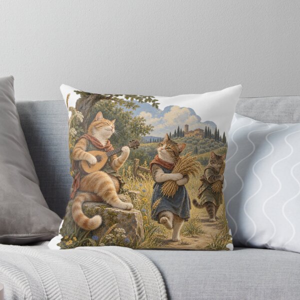 Item preview, The Ant and the Grasshopper Cats designed and sold by Ocelot-T.