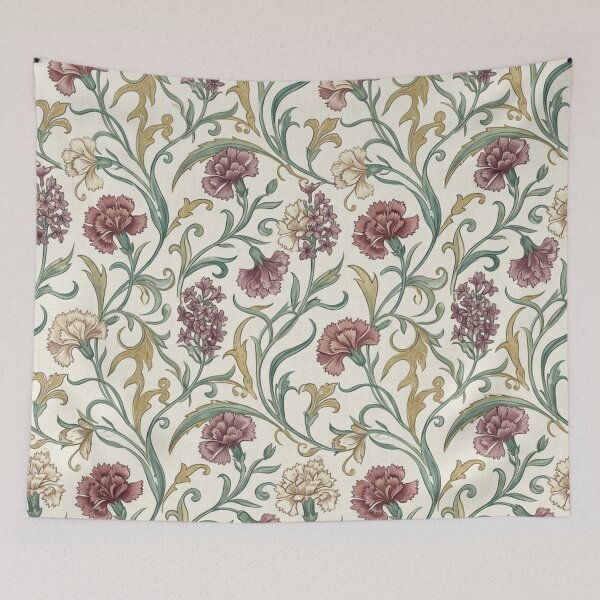 Item preview, Traditional Turkish Floral Pattern | Ottoman Carnation Vintage Art designed and sold by Dogandesighn.