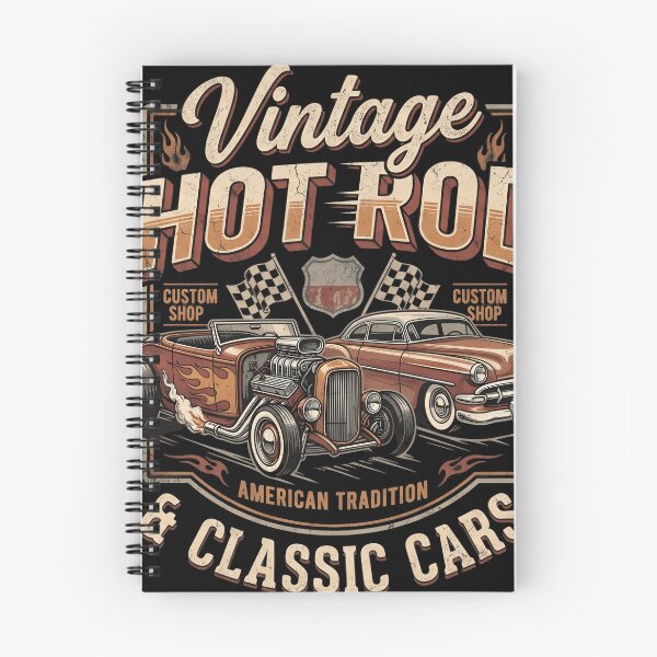 Item preview, Vintage Hot Rod Classic American Cars designed and sold by Minimal Drip.